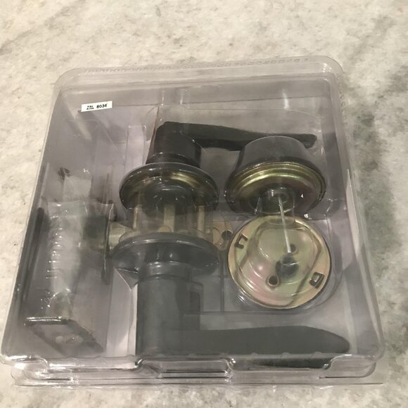 RELIABILT Olivia Keyed Entry Lever Deadbolt Combo Antique Bronze Keyed Alike - Picture 3 of 5